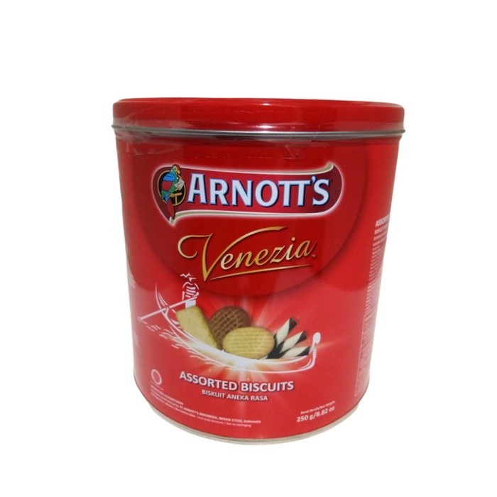

VENEZIA ASSORTED BISCUIT TIN 250GR