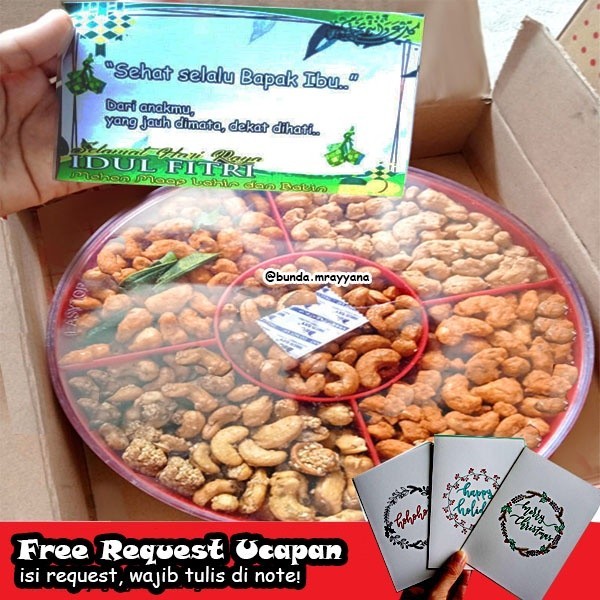 

DISKON Best Seller. MEDE SEKAT 5 RASA isi FULL 1 kg (Kualitas Grade 1 Premium) KACANG METE PARSEL TOPLES original keju wijen madu CRISPY BALADO THAILAND TRAY BULAT MERAH 6 HAMPERS KUE LEBARAN IDUL FITRI