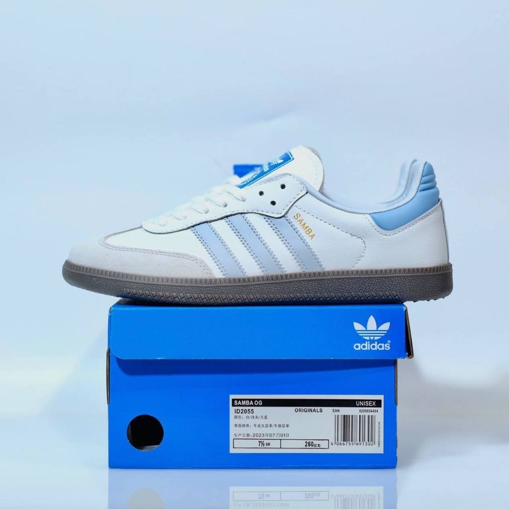 Sepatu Adidas Samba Halo Blue Original 100% BNIB | Sneakers Pria