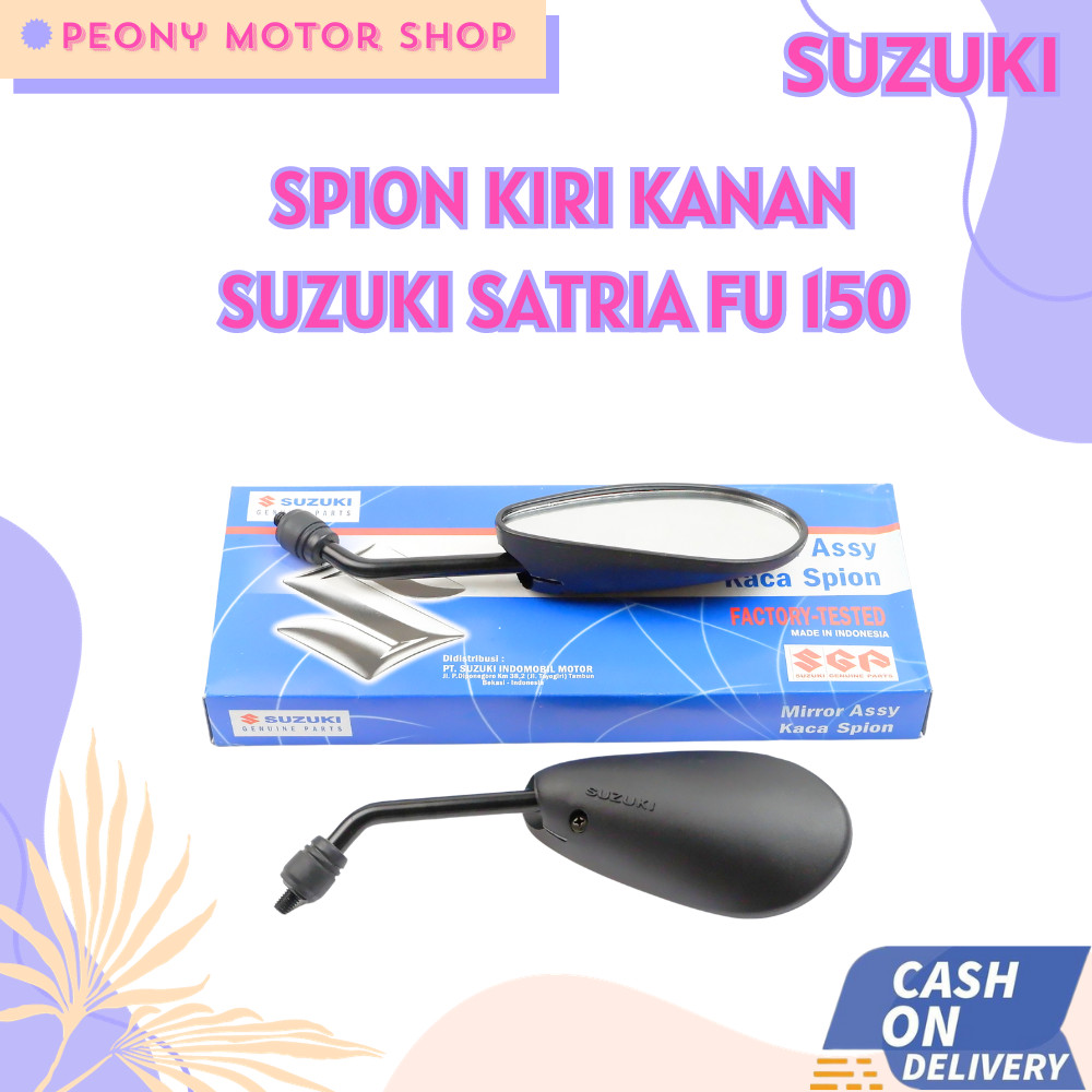 Kaca Spion Motor Suzuki Satria FU 150 / Kaca Spion Kanan Kiri Motor Satria 150 FU - 56500-28F10-000