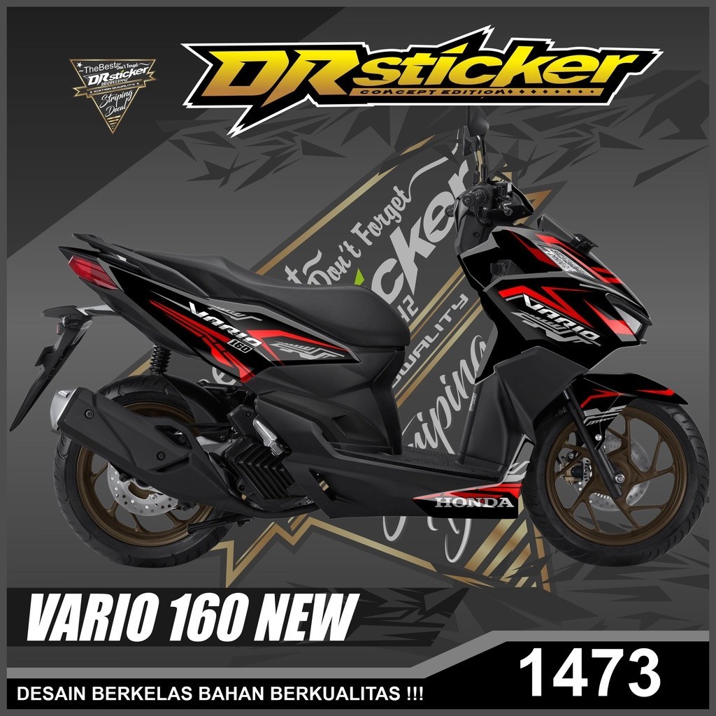 Dekal Sticker VARIO NEW 160 Full Body Stiker Skotlet VARIO Desain Technologi Stiker full body VARIO 