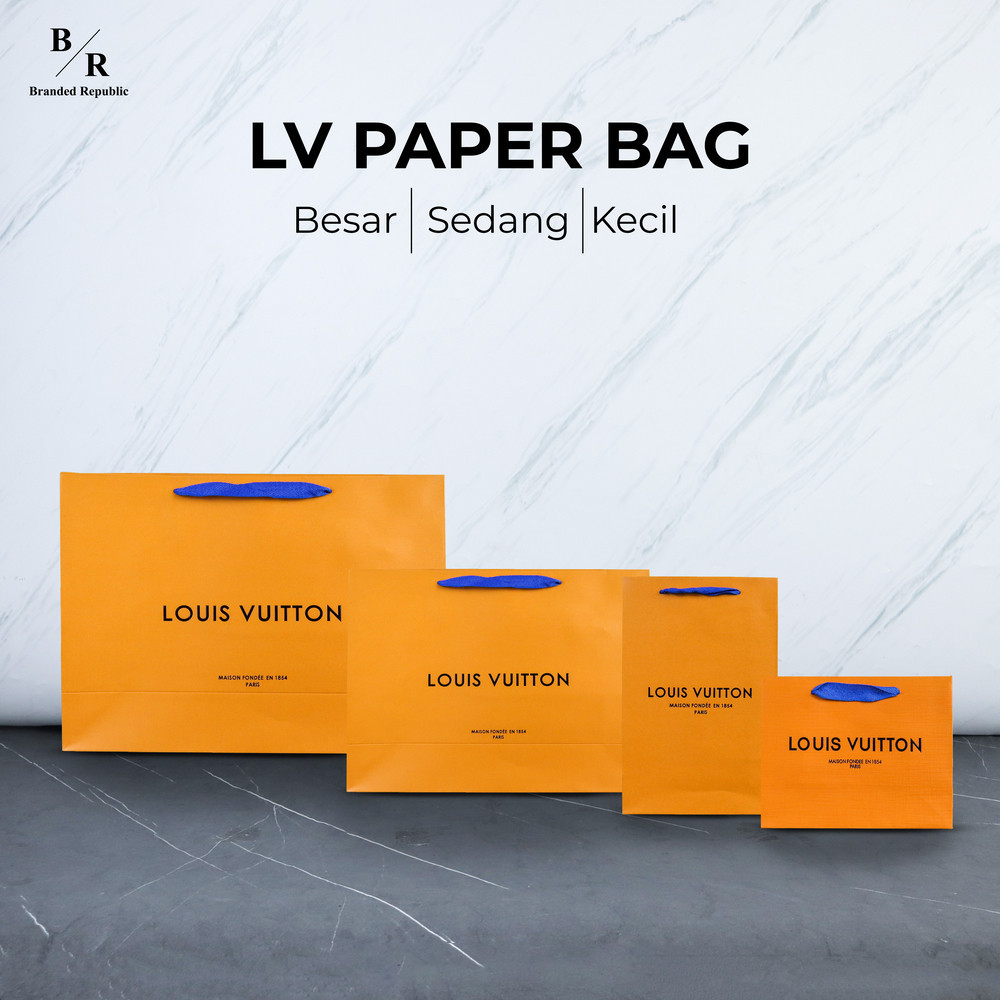 

[BRANDED REPUBLIC 2] PAPER BAG / SHOPPING BAG LV