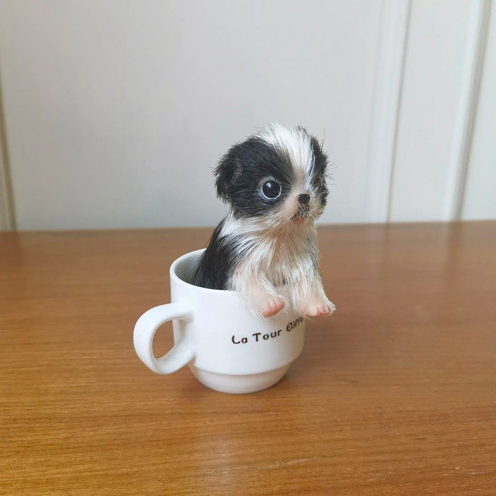 5’’ AVANI DOLL Cute Silicone Baby Puppy Full Body Silicone Mini Dog