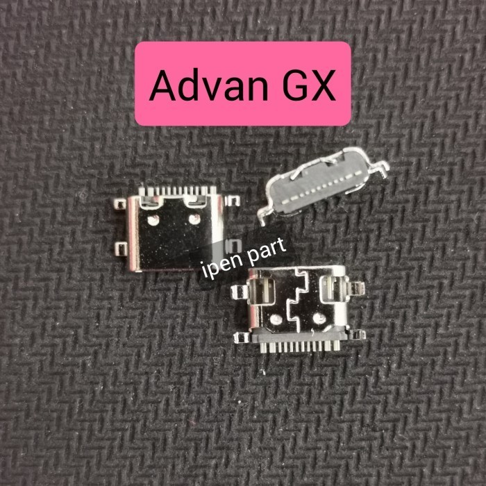 Konektor Cas Aja Advan GX Original Connector Charger Port Usb Ces Only ip3mart(3pcs)