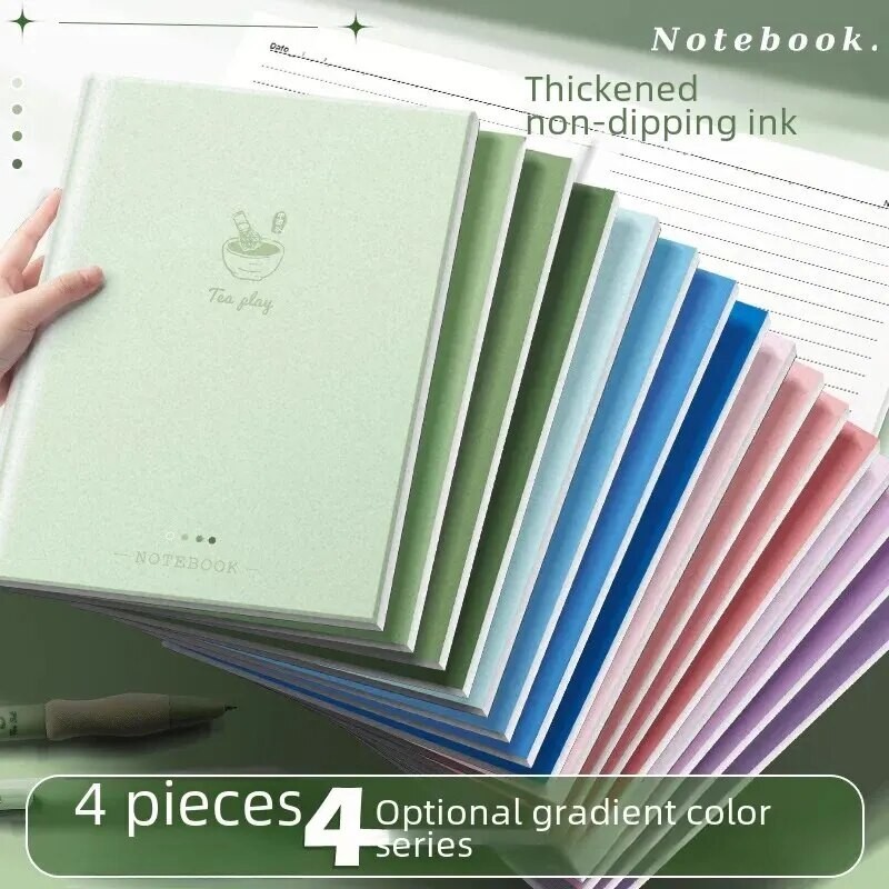 

Kababa Bear B5 Stitching Notebook Simple Gradient Design Special For Junior Senior High School Students Notepad Diary