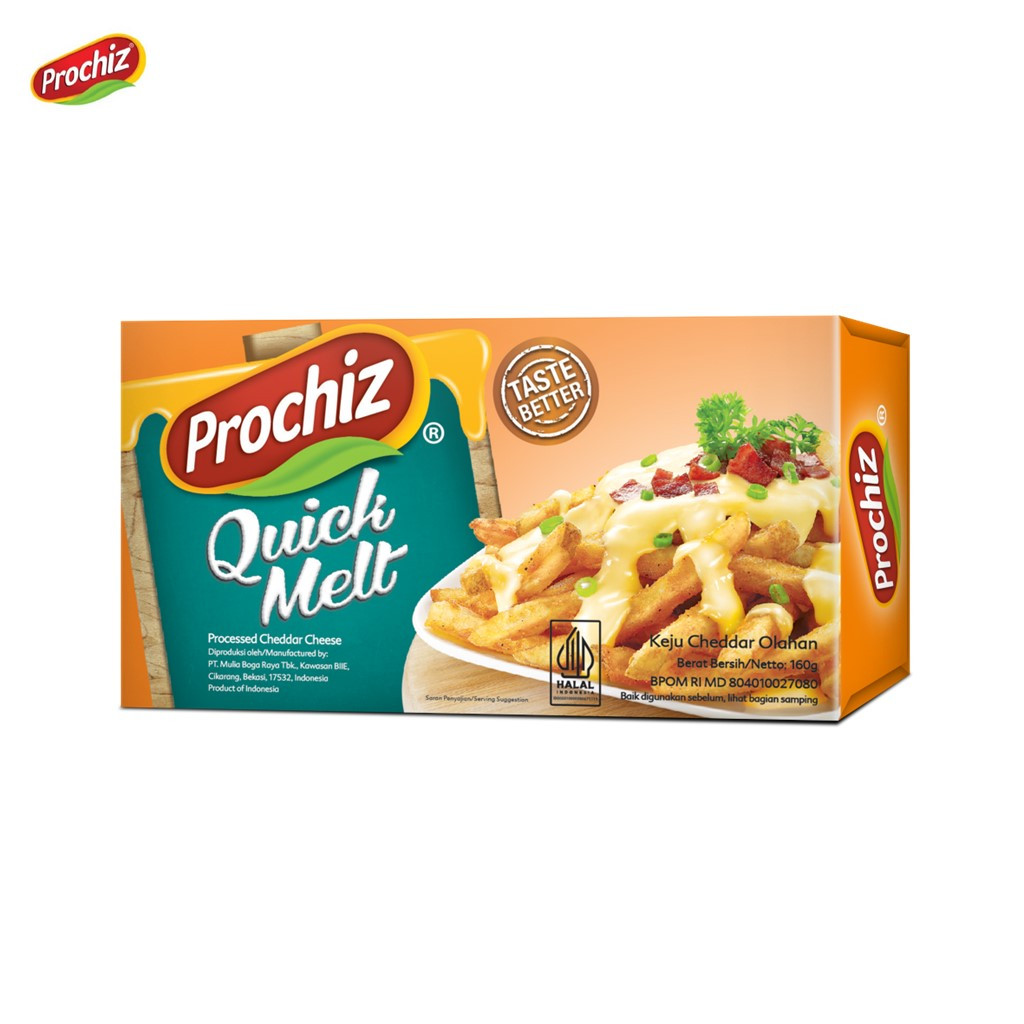 Keju PROCHIZ Quick Melt 160g x 4