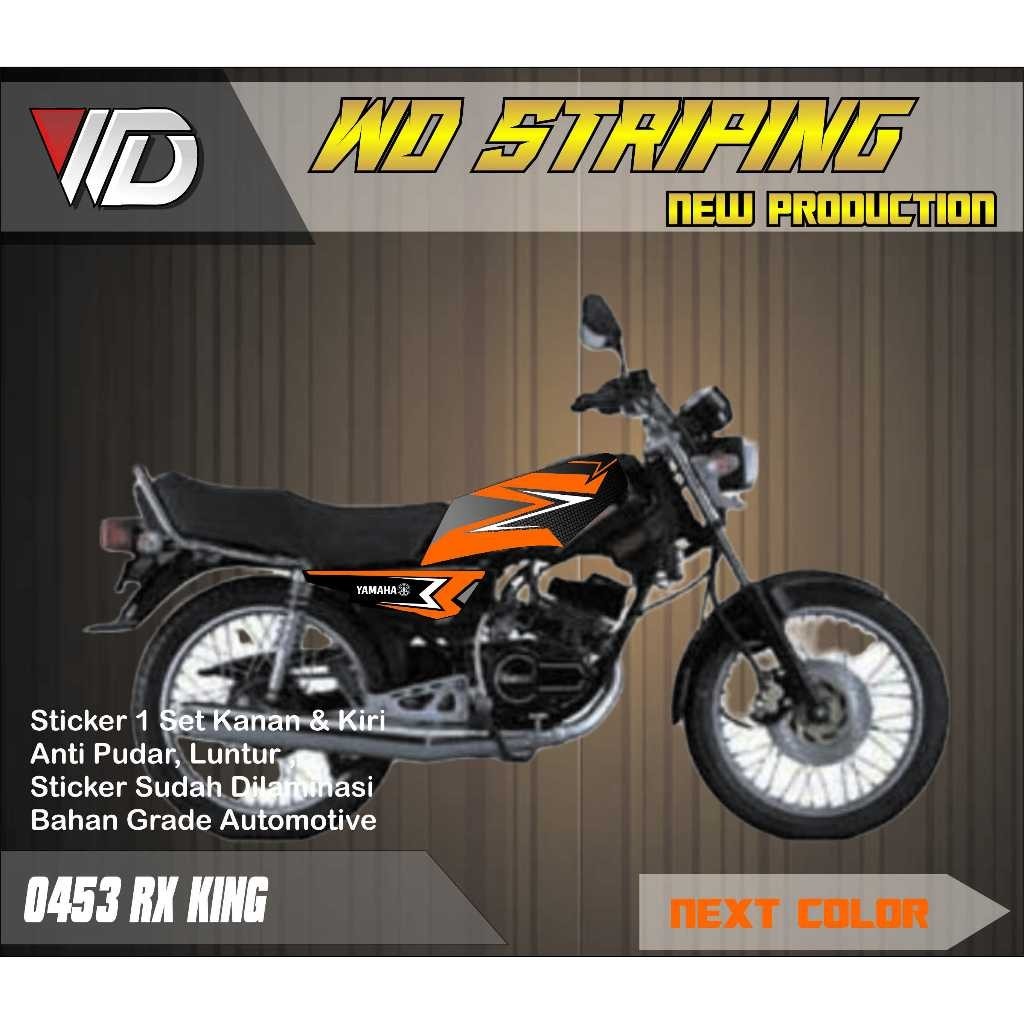 0453 Stiker striping RX KING variasi list
