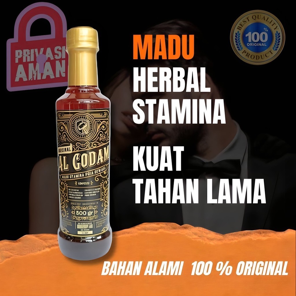 

MADU AL-GODAM KUAT TAHAN LAMA STAMINA PRIA ORIGINAL BPOM HALAL EJAKULASI DINI LEMAH SAHWAT