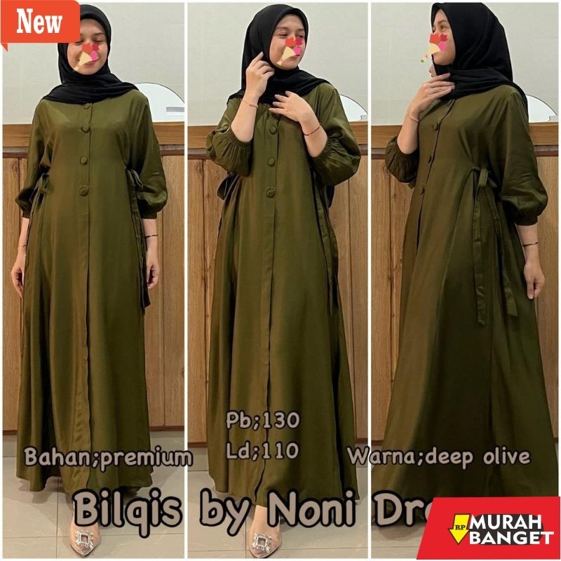 Baju lebaran ala Timur Tengah- aisyahproduk | Daster Arab BILQIS by Noni Dress | Gamis cantik