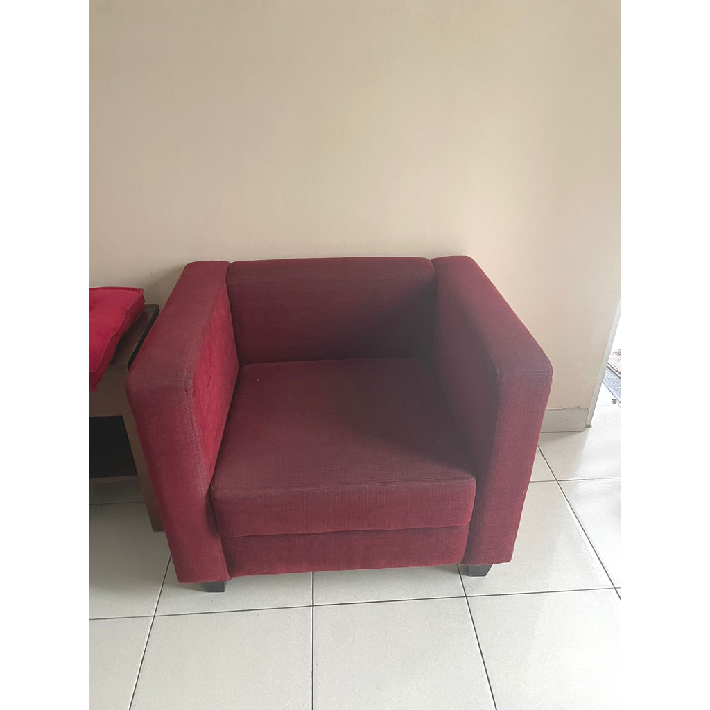 Sofa Ruang Tamu 1 Dudukan Seater Minimalis Second