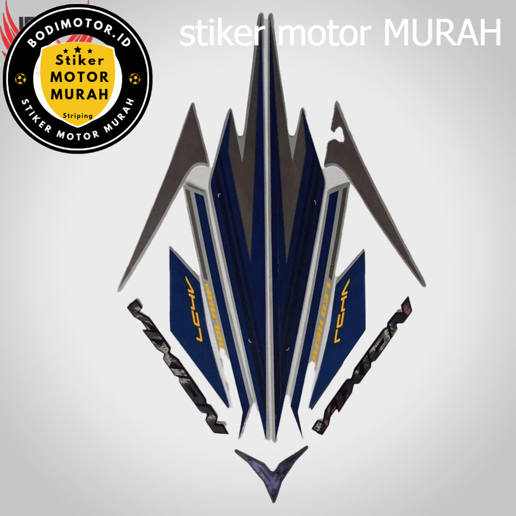 Stiker Striping Yamaha Vixion New 2018 - List Stiker Standar Vixion New 2018 - Striping Standar Vixi
