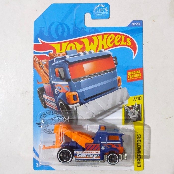 HW Hot Wheels Heavy Hitcher biru tua 2020 Experimotors Truk Derek -DD24