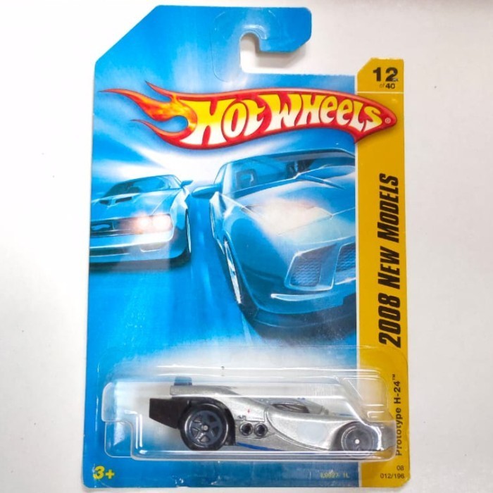 HW Hot Wheels Prototype H 24 H-24 silver 2008 -DD24