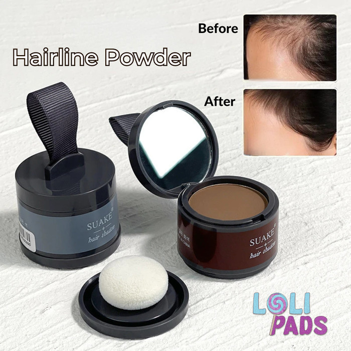 Hair Shadow Powder / Bedak Penutup Garis Rambut / Botak Penutup Uban