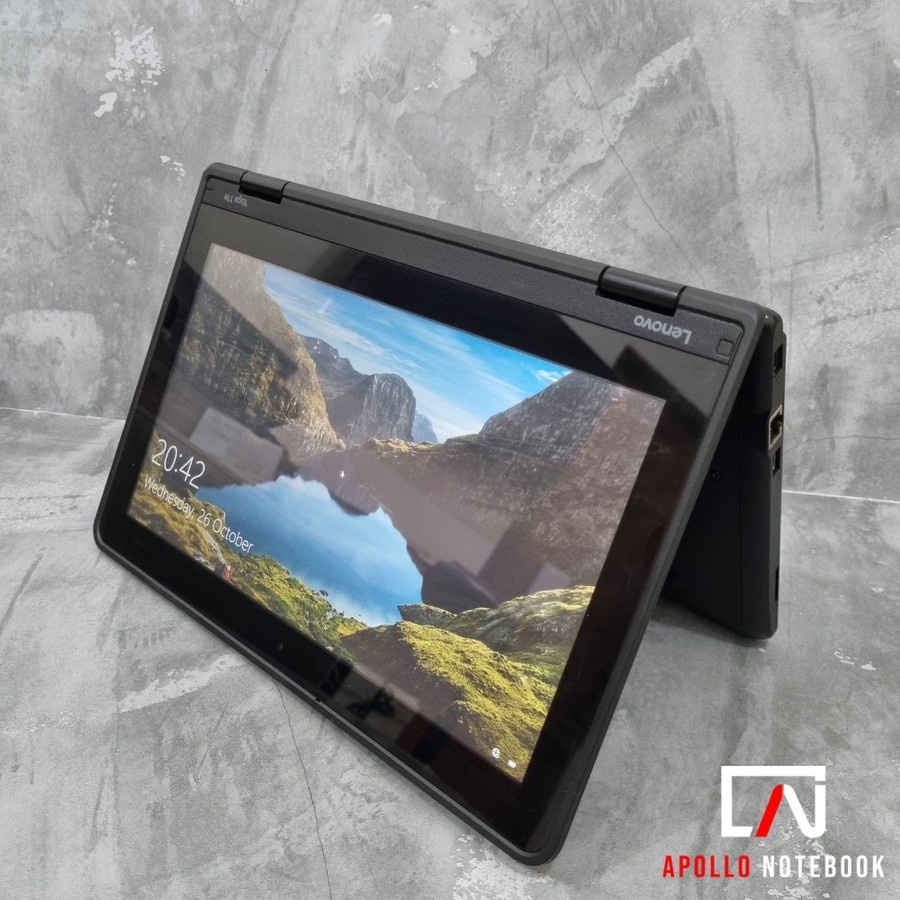 Laptop Lenovo Thinkpad Yoga 11e Touchscreen Windows SSD - Second Bergaransi