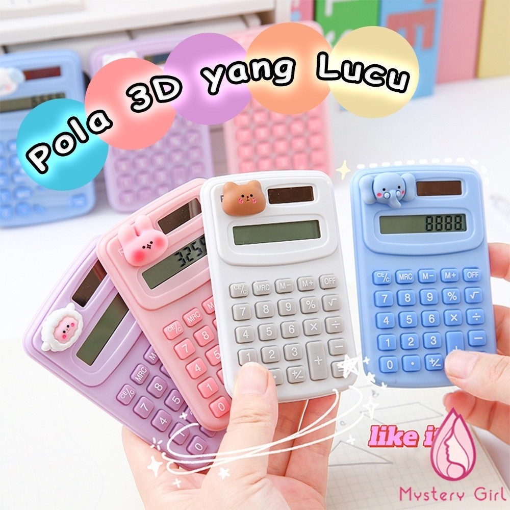 

KALKULATOR MINI 8 DIGIT BISA MASUK KANTONG SAKU / CALCULATOR MINI POCKET SIZED 8 DIGIT WARNA LUCU