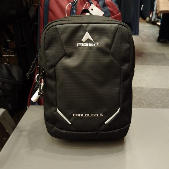 EIGER TAS SELEMPANG FORLOUGH SB VERTICAL 5L - BLACK