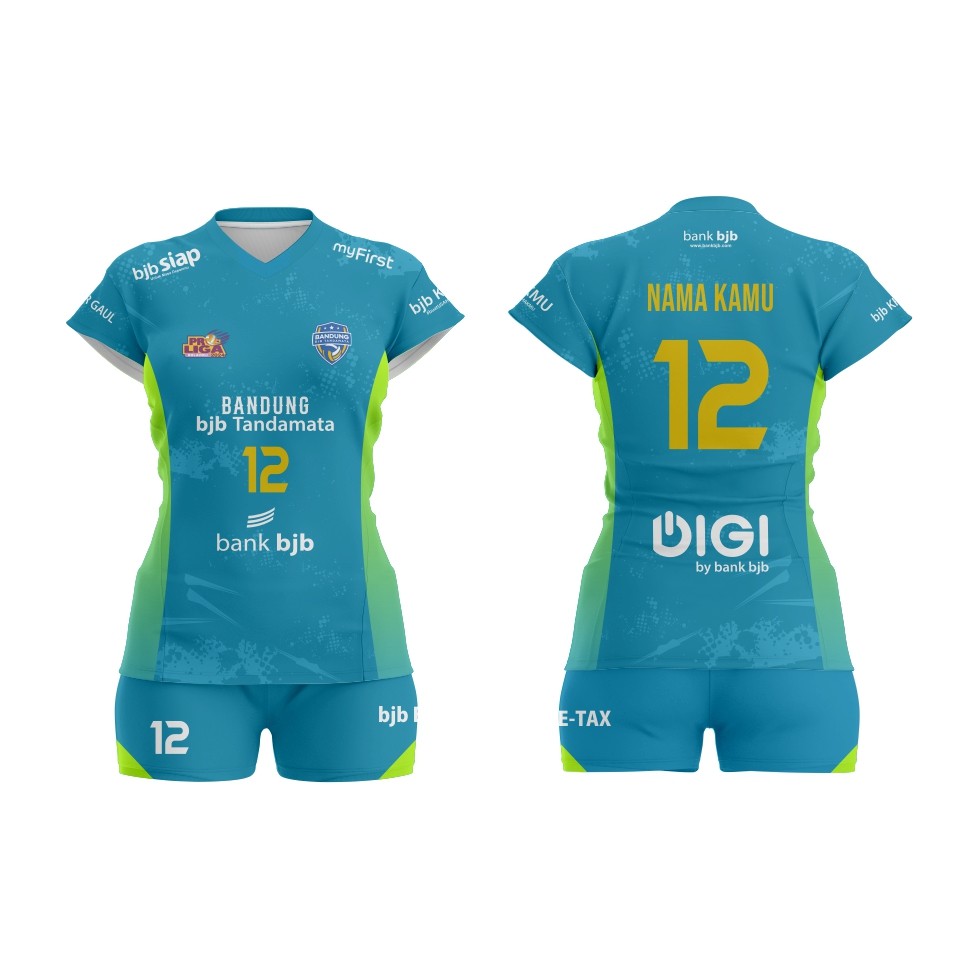 JERSEY BANDUNG BJB TANDAMATA PROLIGA 2025 / JERSEY SENAM / JERSEY ZUMBA