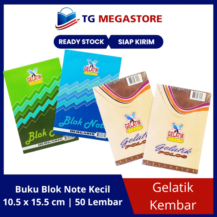 

Buku Blok Note Gelatik Kembar Kecil 50 Lembar