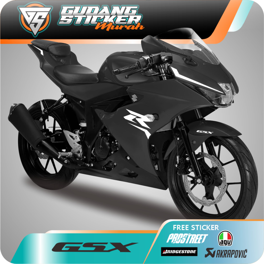 STRIPING CUTTING GSX R150 STIKER LIS SUZUKI STICKER AKSESORIS SEPEDA MOTOR