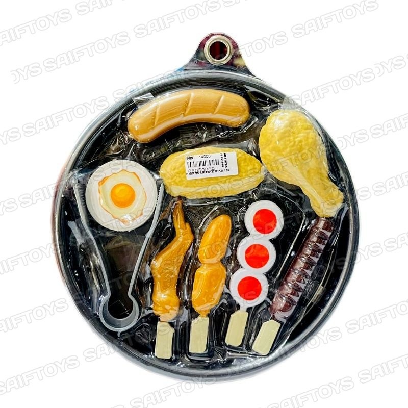 Mainan Anak Bakar-bakaran Sate / Mainan Bbq Set / Mainan Memasak Bbq