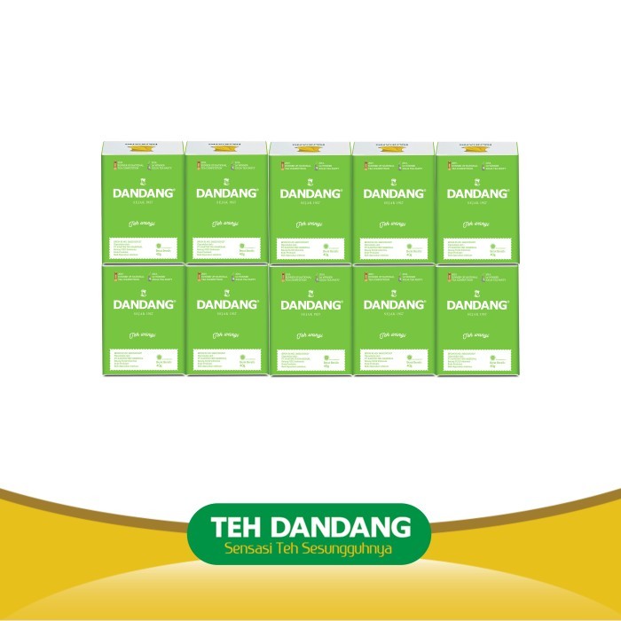 

Teh Dandang Hijau 40gr - Teh Tubruk - 1 Slop isi 10 Pcs 40gr - Teh Serbuk