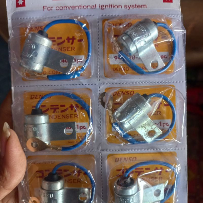 kondensor condensor kondenser condenser 0.25uf mobil kijang 4k/5k/7k L300 carry denso kodensor konde