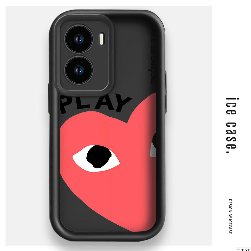 Soft Case Untuk Vivo Y02 Y12 Y19 Y20 Y33S Y22 Y93 Y17S Premium Silicone Vivo Z1 Pro Y100 V30 Pro Cow