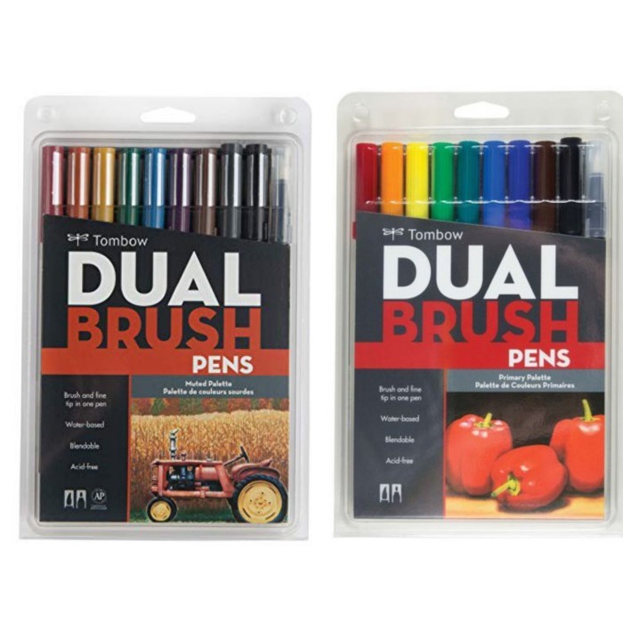 

[BIG SALE] BUNDLE SET 20 PCS ABT TOMBOW BRUSHPEN FREE POUCH - PrimaryMutesd