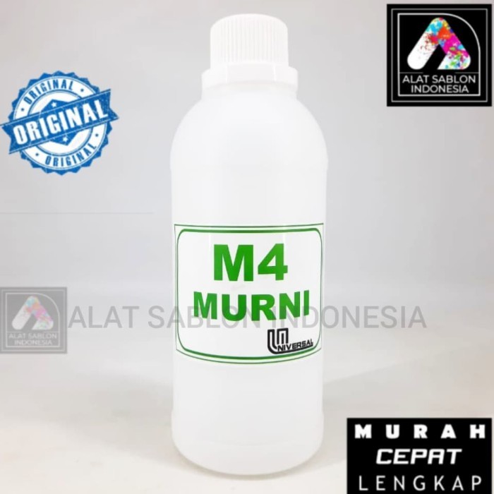 

[TERLARIS] MINYAK M4 MURNI PEMBERSIH TINTA SABLON 500ML