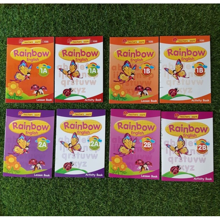 

Primary Rainbow English - English 1B Set