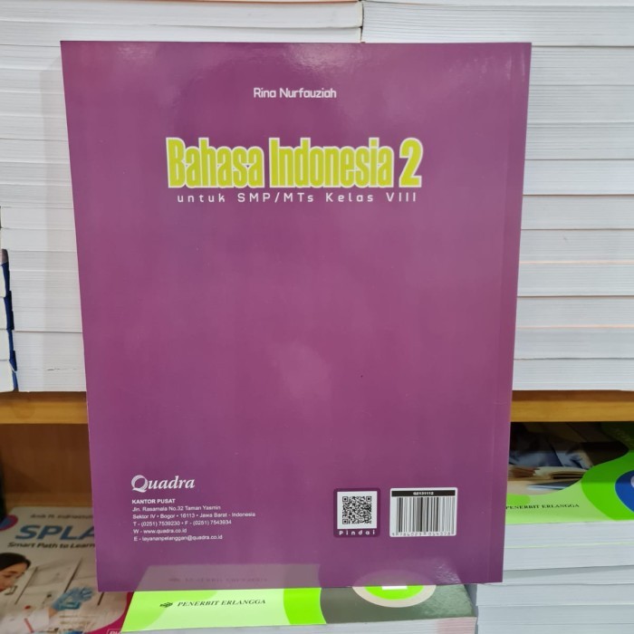 

OBRAL Buku SMP Bahasa Indonesia Kelas 8 VIII Kurikulum Merdeka Quadra