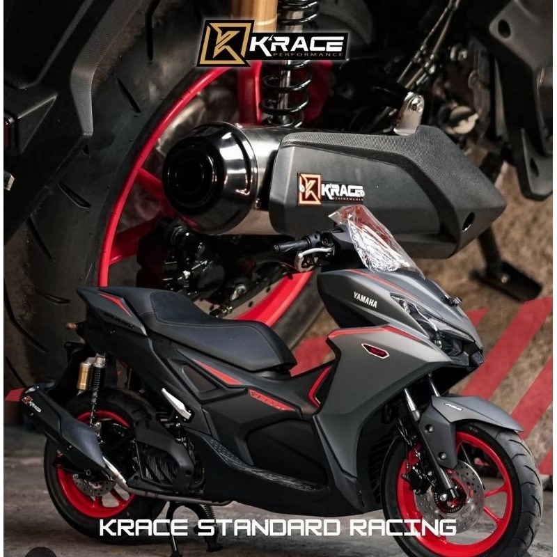 Knalpot Krace New Aerox 155 Turbo / Knalpot Krace standar racing new aerox alpha