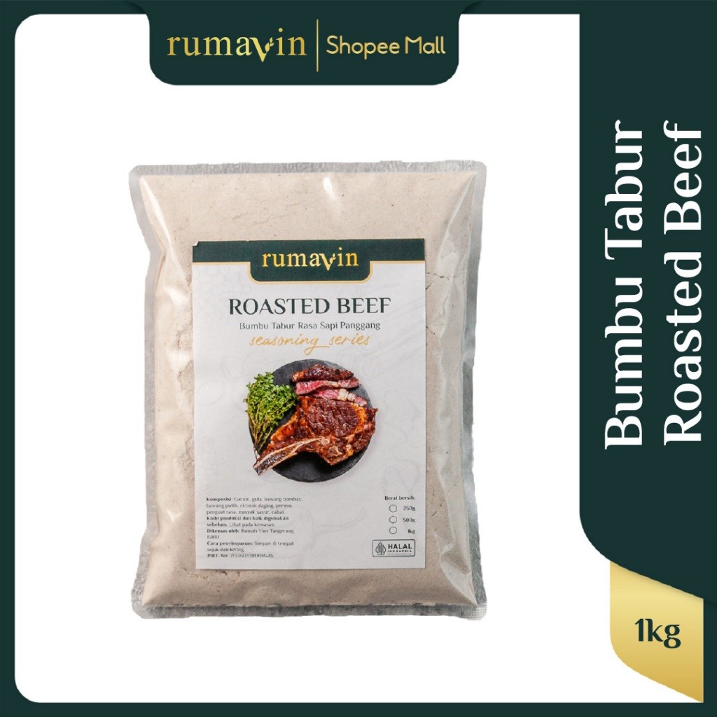 

Rumavin - Premium Bumbu Tabur Sapi Panggang / Roasted Beef