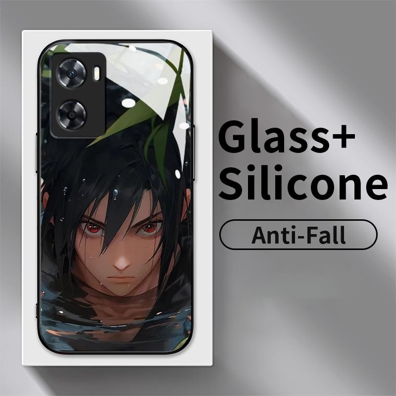 Casing Hp For OnePlus Nord N20 SE Case Glass Kaca Slikon Back Simple Sasuke Mizunari Cesing