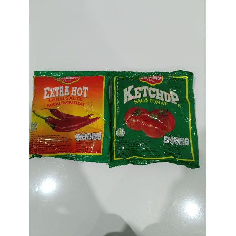 

Del Monte Extra Hot Chilli Sauce & Ketchup Saus Tomat 192gr - ABH