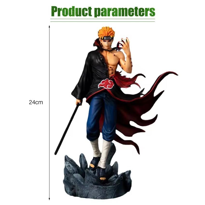Pain Akatsuki Standing Big Base Naruto Shippuden / Action Figure Naruto Pain Akatsuki SNBR Studio