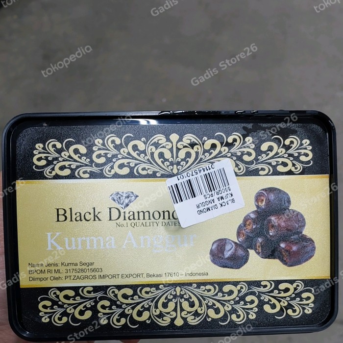 

KURMA ANGGUR BLACK DIAMOND 550 GR