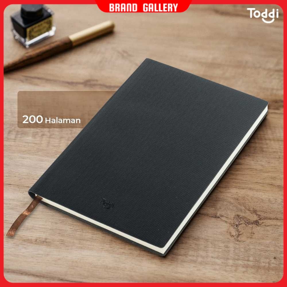 

Toddi Buku Jurnal Leather Notebook Diary 68GSM 200 Halaman Grid - TD100