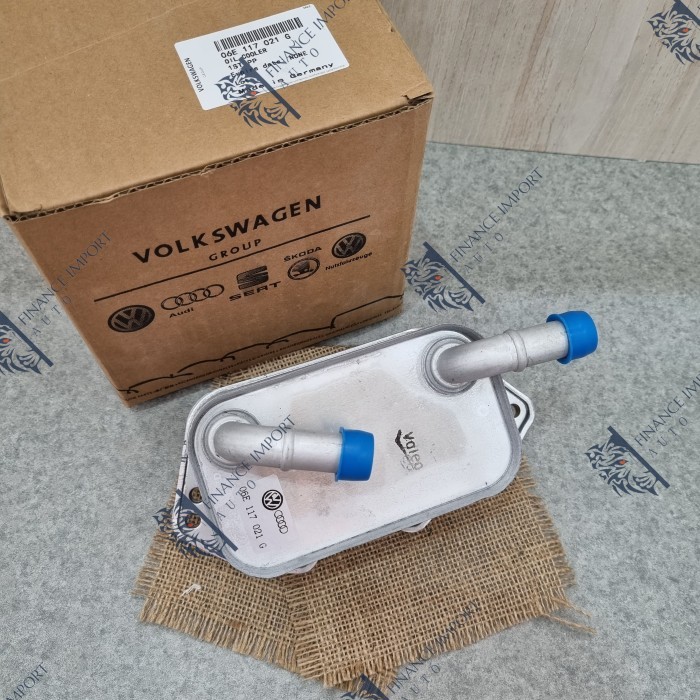 Oil Cooler Mesin Engine Audi A6 V6 C6, Audi A6 C7, Audi Q7 3.0 4L Ori