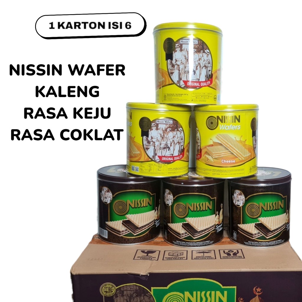 

NISSIN WAFER KALENG 1 KARTON