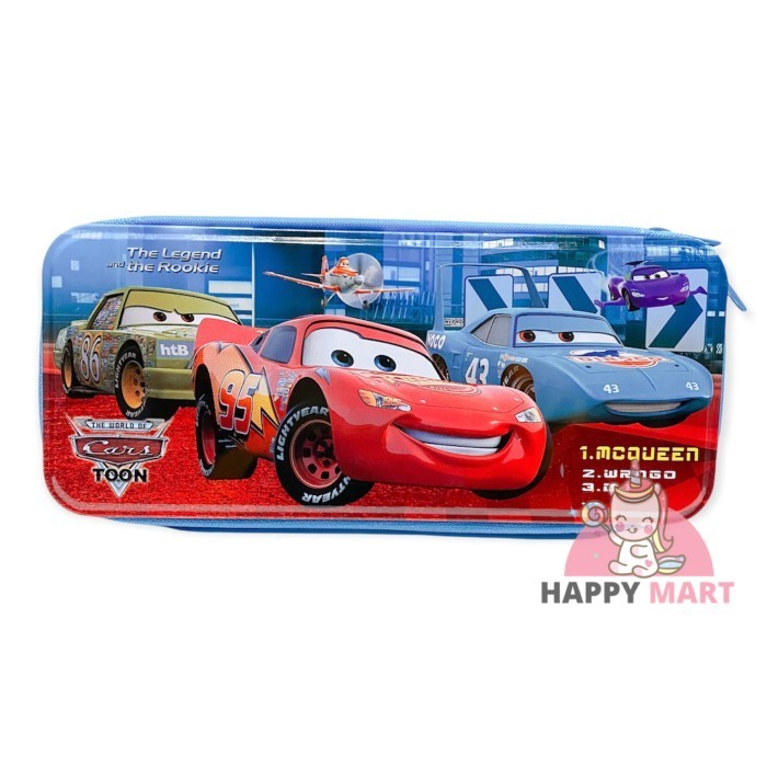 

Kotak pensil frozen unicorn LOL kaleng model seleting besar - Cars