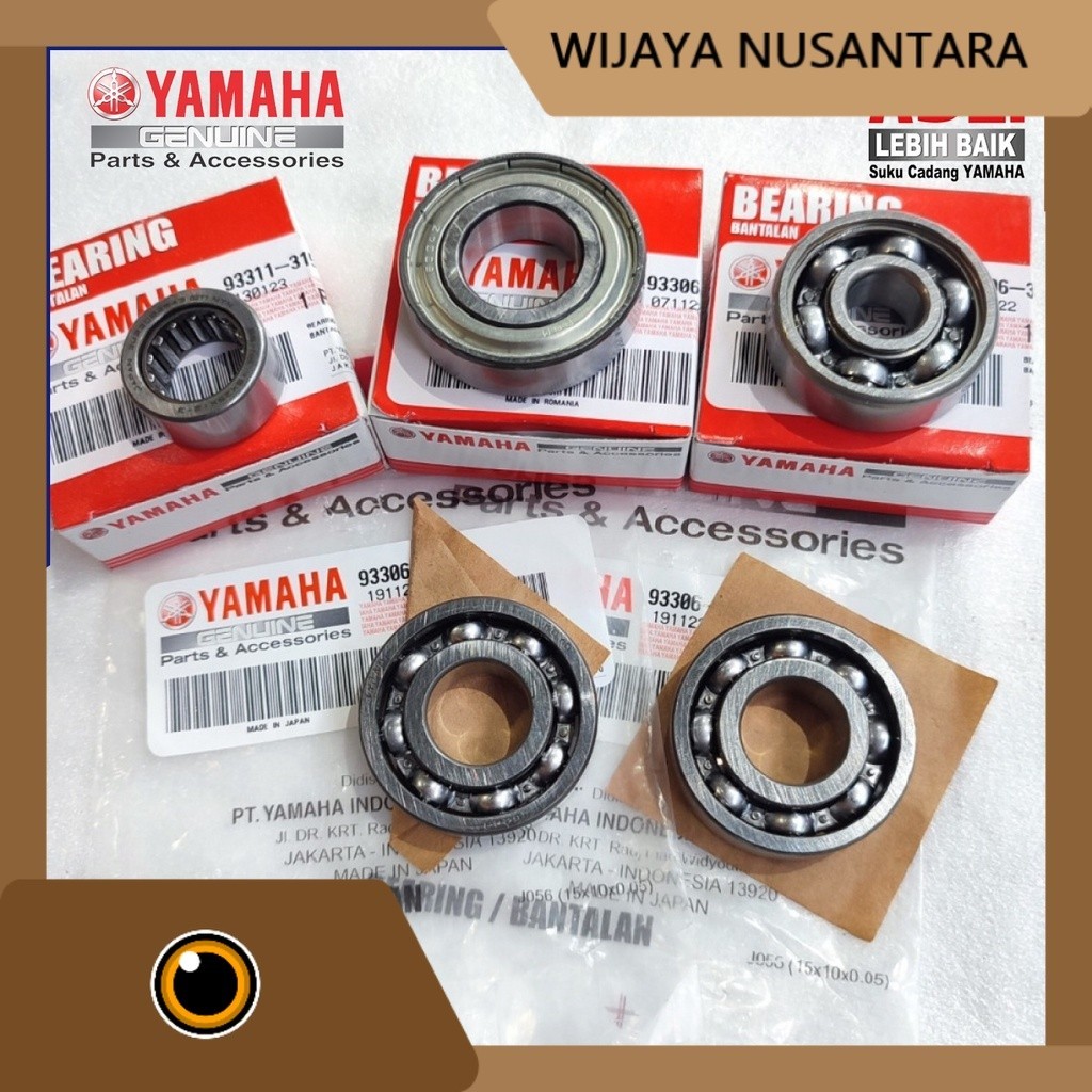 LAKER BEARING RASIO SET MIO SPORTY SMILE NOUVO Z LELE ORIGINAL