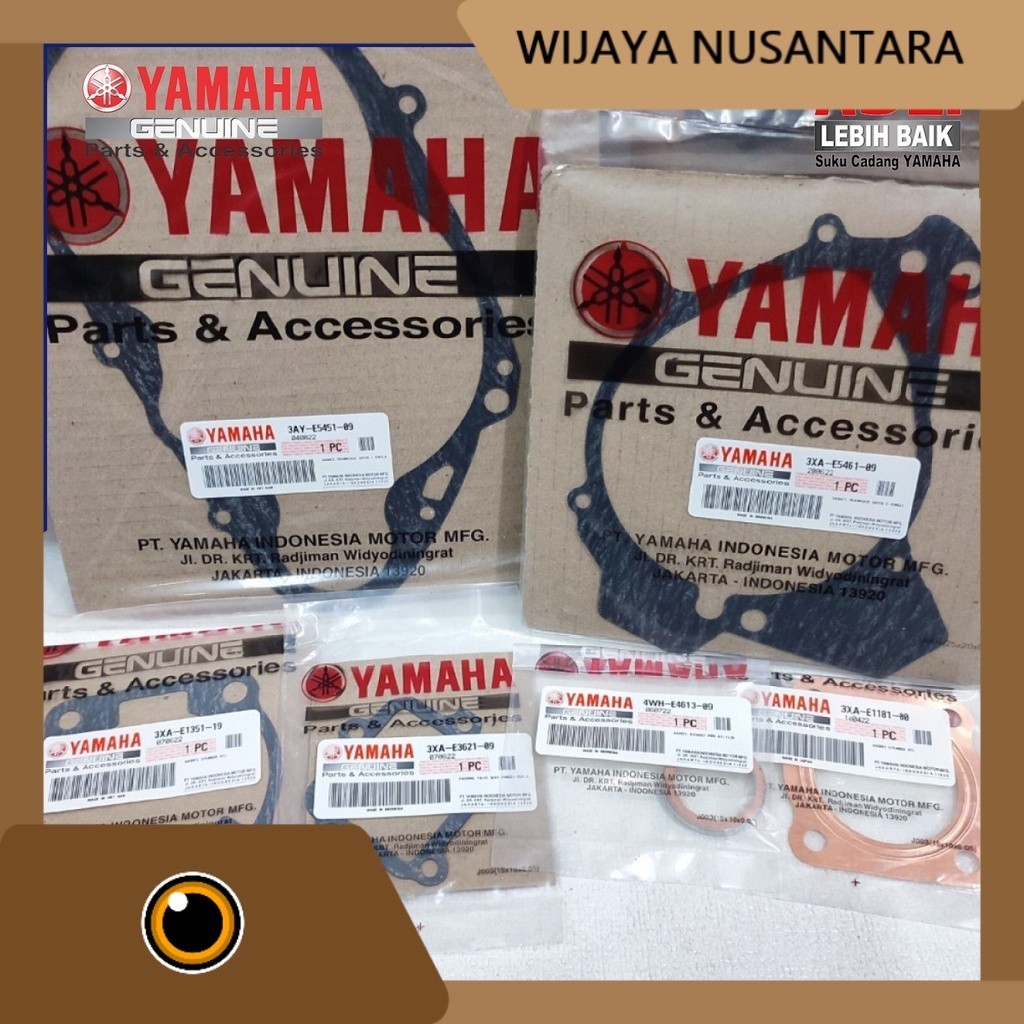 PACKING SET F1ZR ORI YGP FIZR FIZ F1Z R PAKING GASKET KOPLING MAGNET KNALPOT BLOK SEHER ATAS BAWAH M