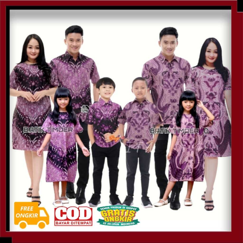 ATASAN LENGKAP KEMEJA BATIK TUNIK BATIK DRES BATIK HEM BATIK DEWASA DAN ANAK-ANAK , BAJU BATIK COUPL