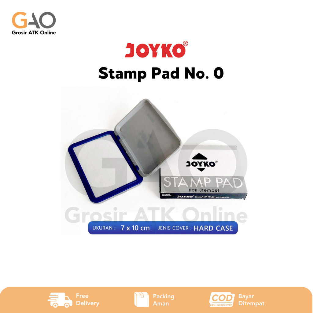 

Stamp Pad Bak Stempel Joyko / Bantalan Stempel No. 0