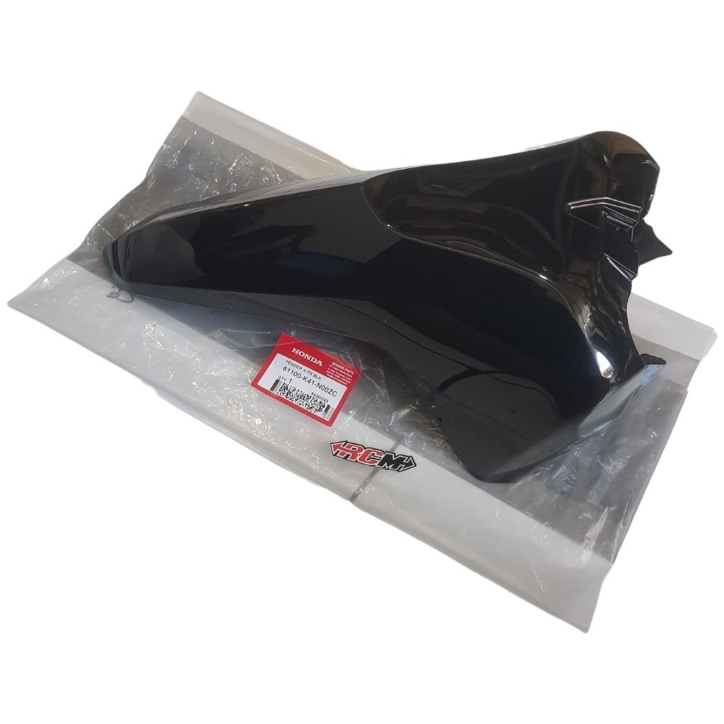 61100-K41-N00ZC SLEBOR SELEBOR SPAKBOR BAG BAGIAN DEPAN FENDER FRONT SUPRA X125 X 125 FI F1 HITAM BL