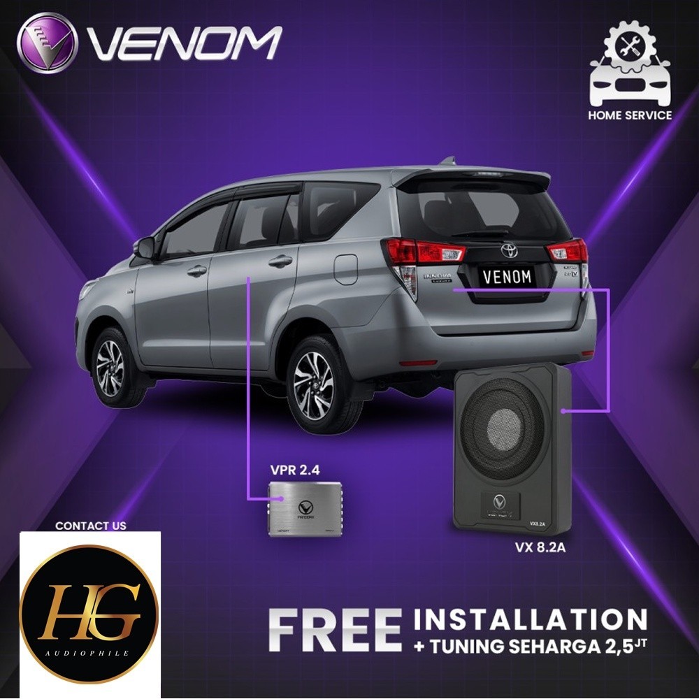 Venom Express Toyota Innova Paket Audio Mobil Gratis Pasang Tuning