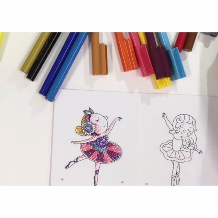 

PROMO!! -Connector Pen 25 Warna Ballerina Music Box Faber Castell