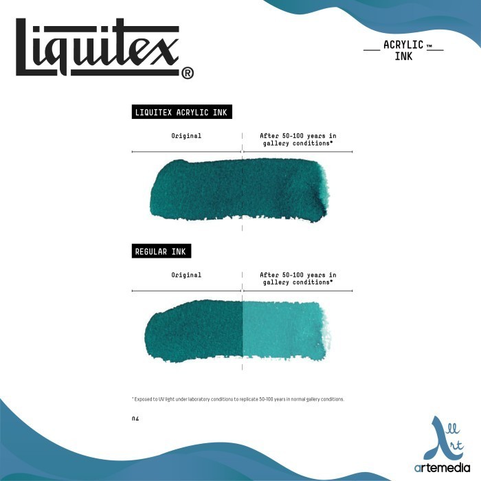 

PROMO!! -Tinta Akrilik Liquitex 30ml Acrylic Ink Pigment Calligraphy - 01/02 - QUINAC MAGENTA